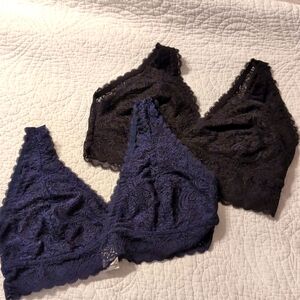 Maurices Bralettes  BLACK / NAVY